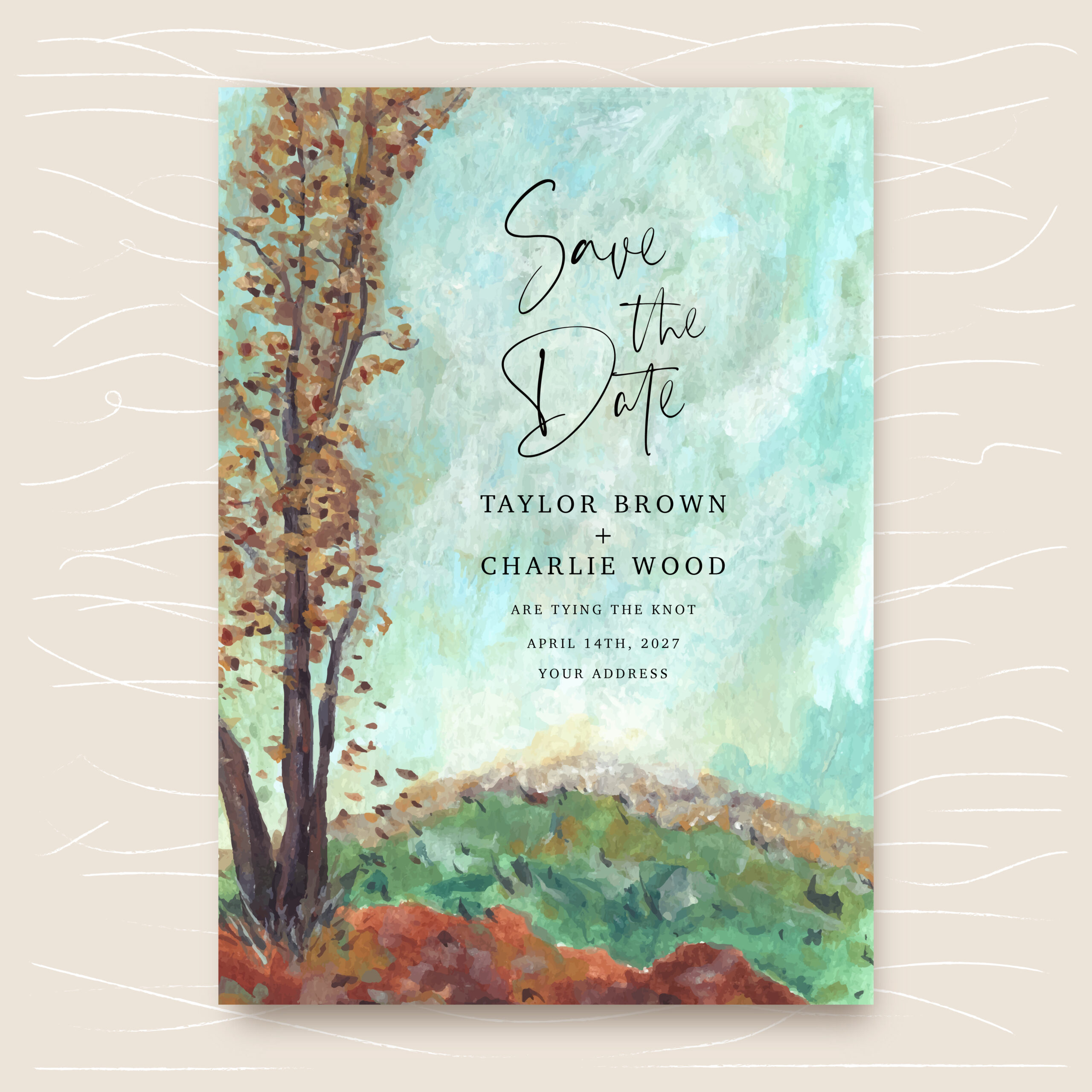 wedding_invitation_with_landscape_painting-scaled partecipazione matrimonio originale